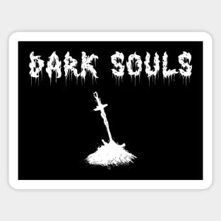 Dark Souls Black Metal Sticker